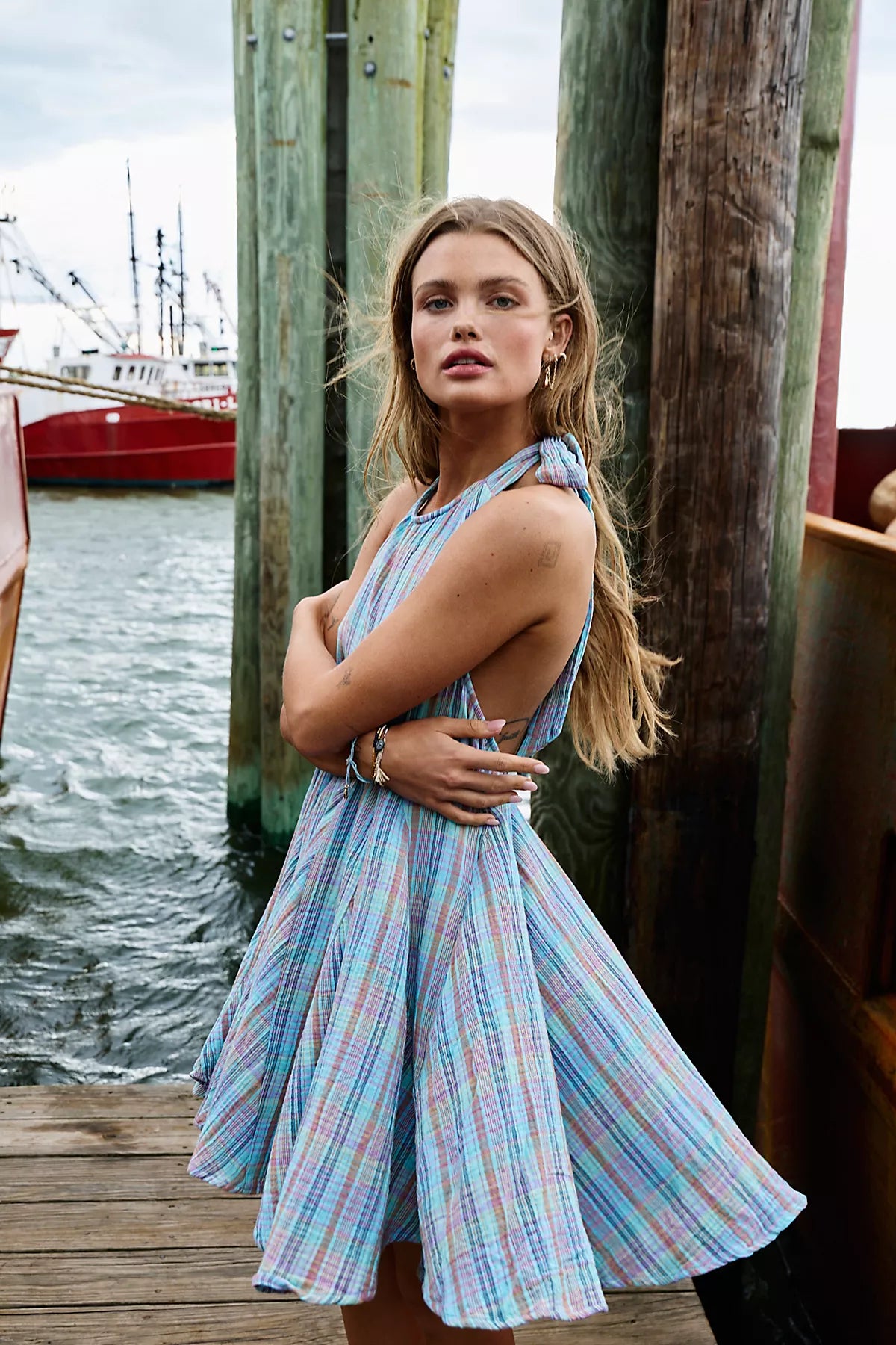 Godet Craze Mini Dress
