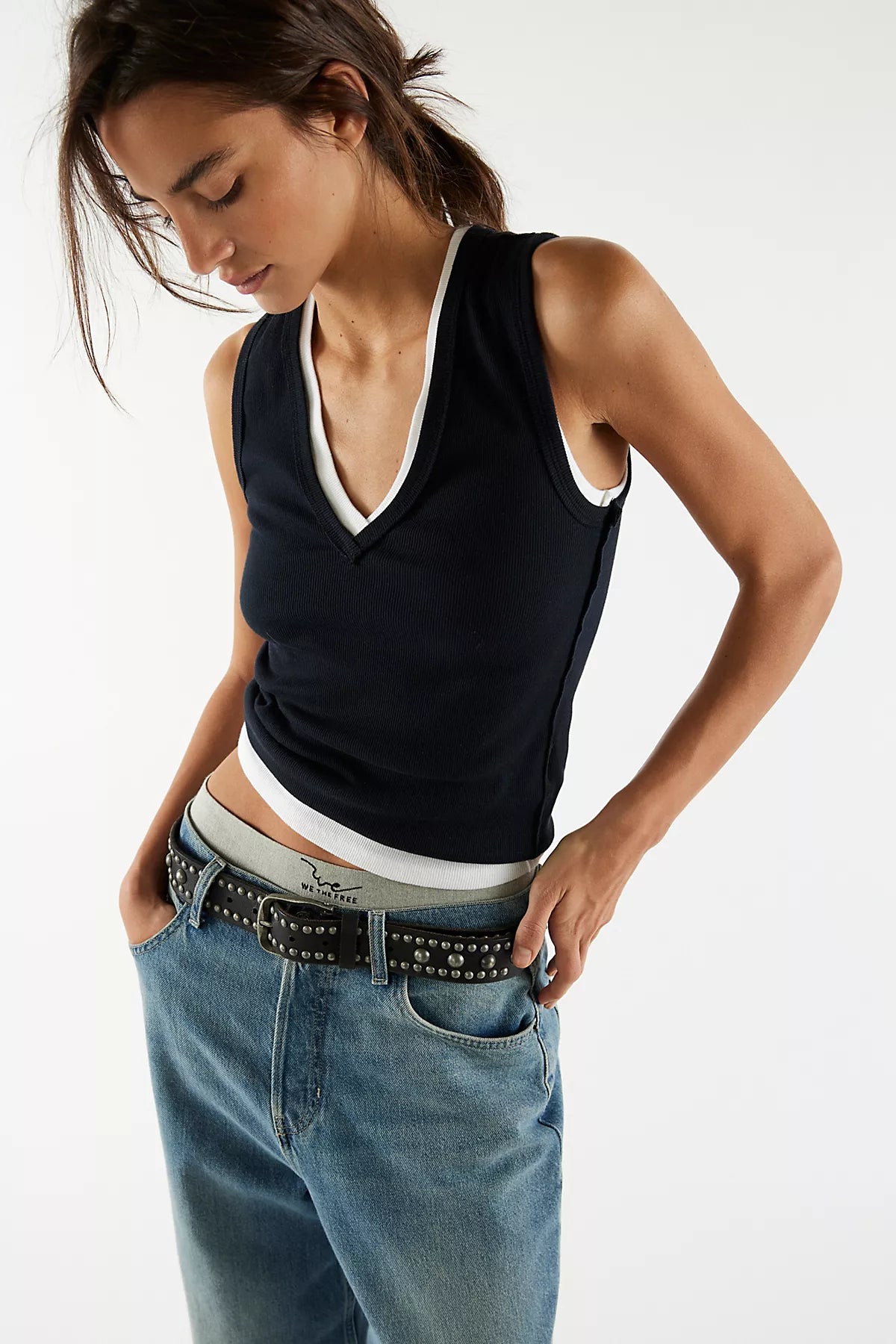 We The Free Neria V-Neck Tank Top