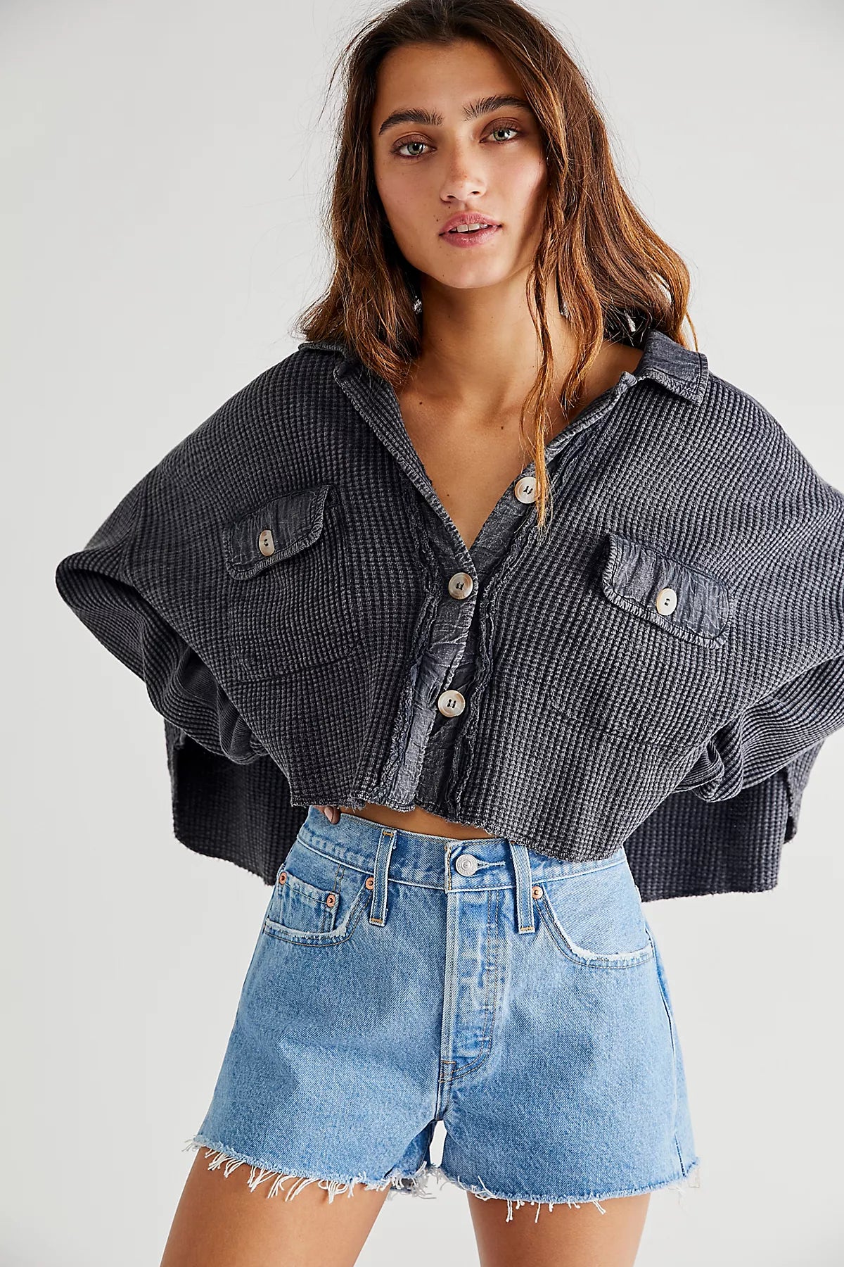 Levi’s 501 High-Rise Denim Shorts