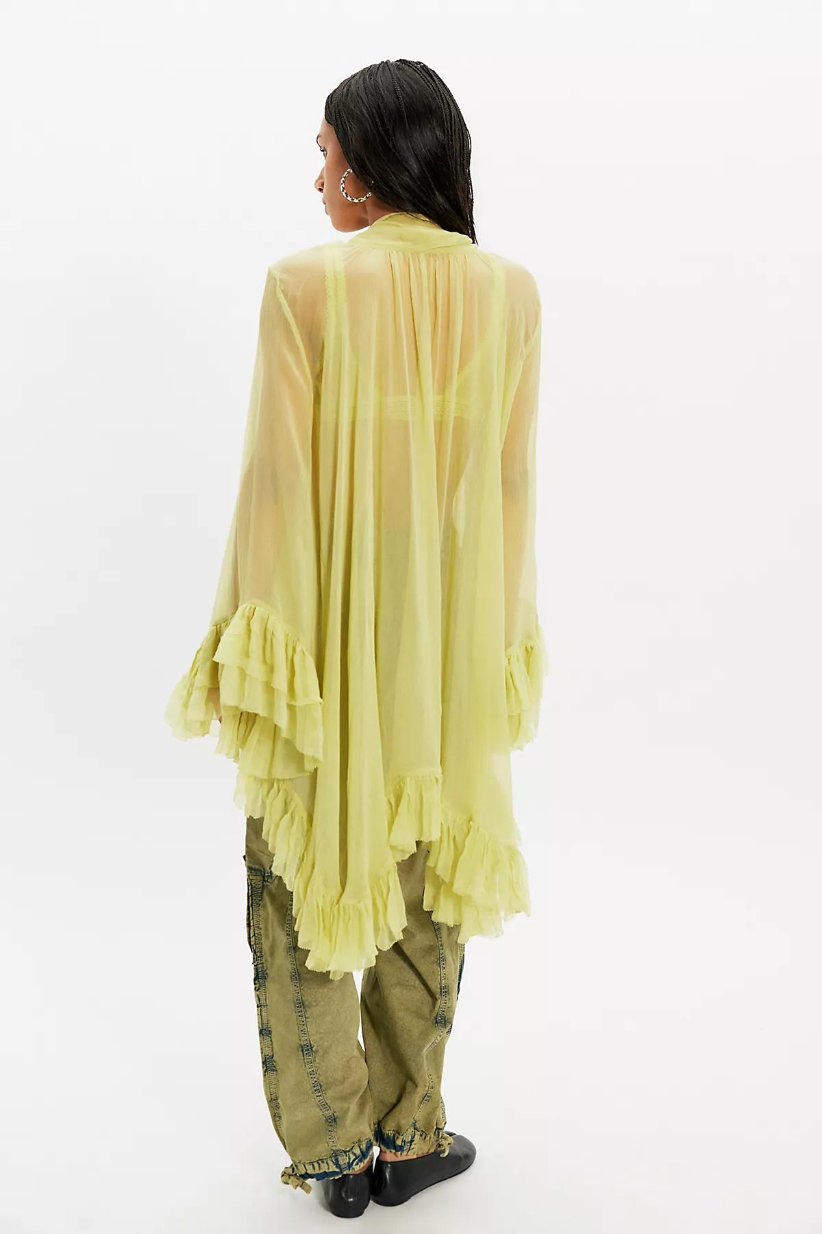 Full Sleeve Frill Top