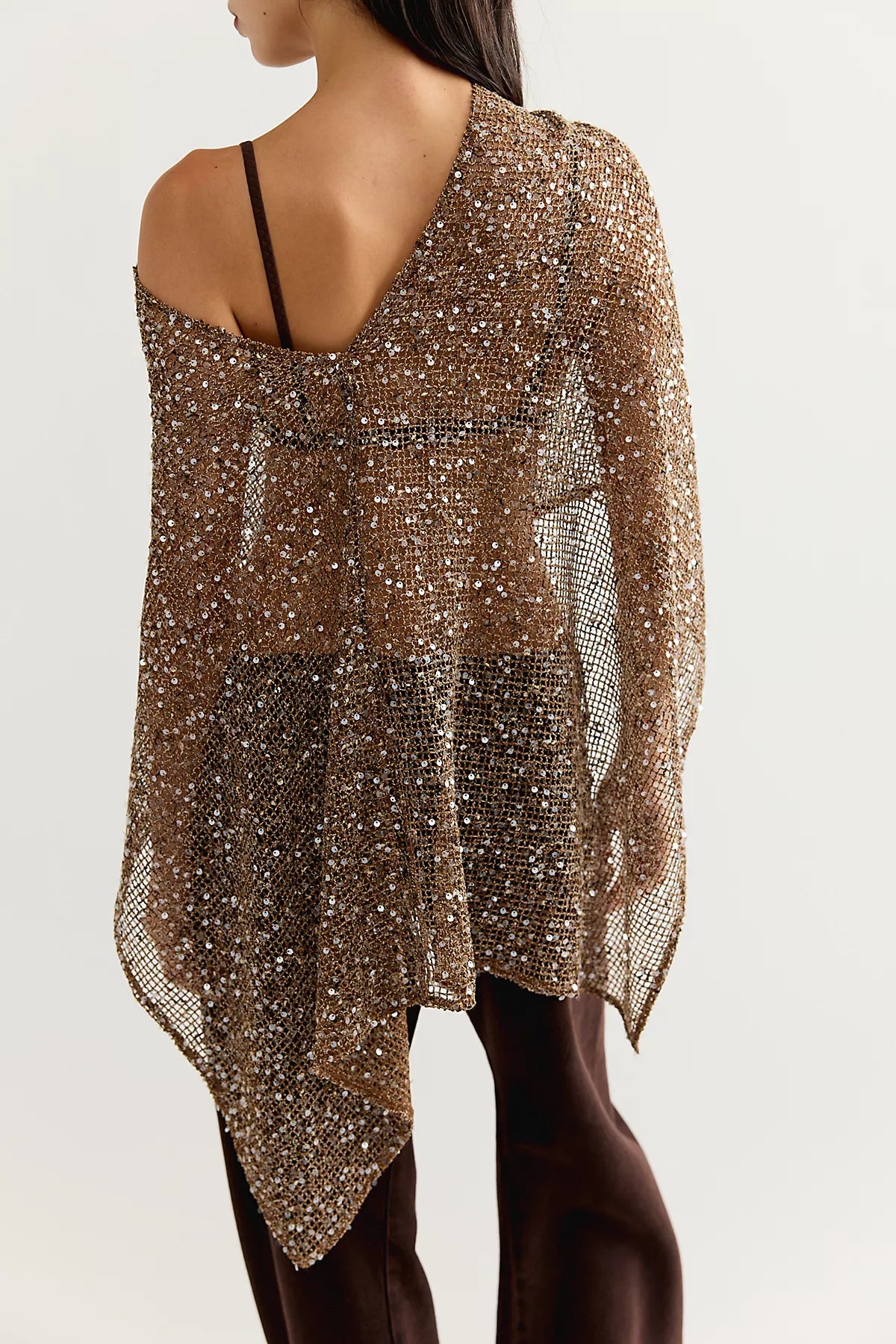Maggie Sequin Poncho