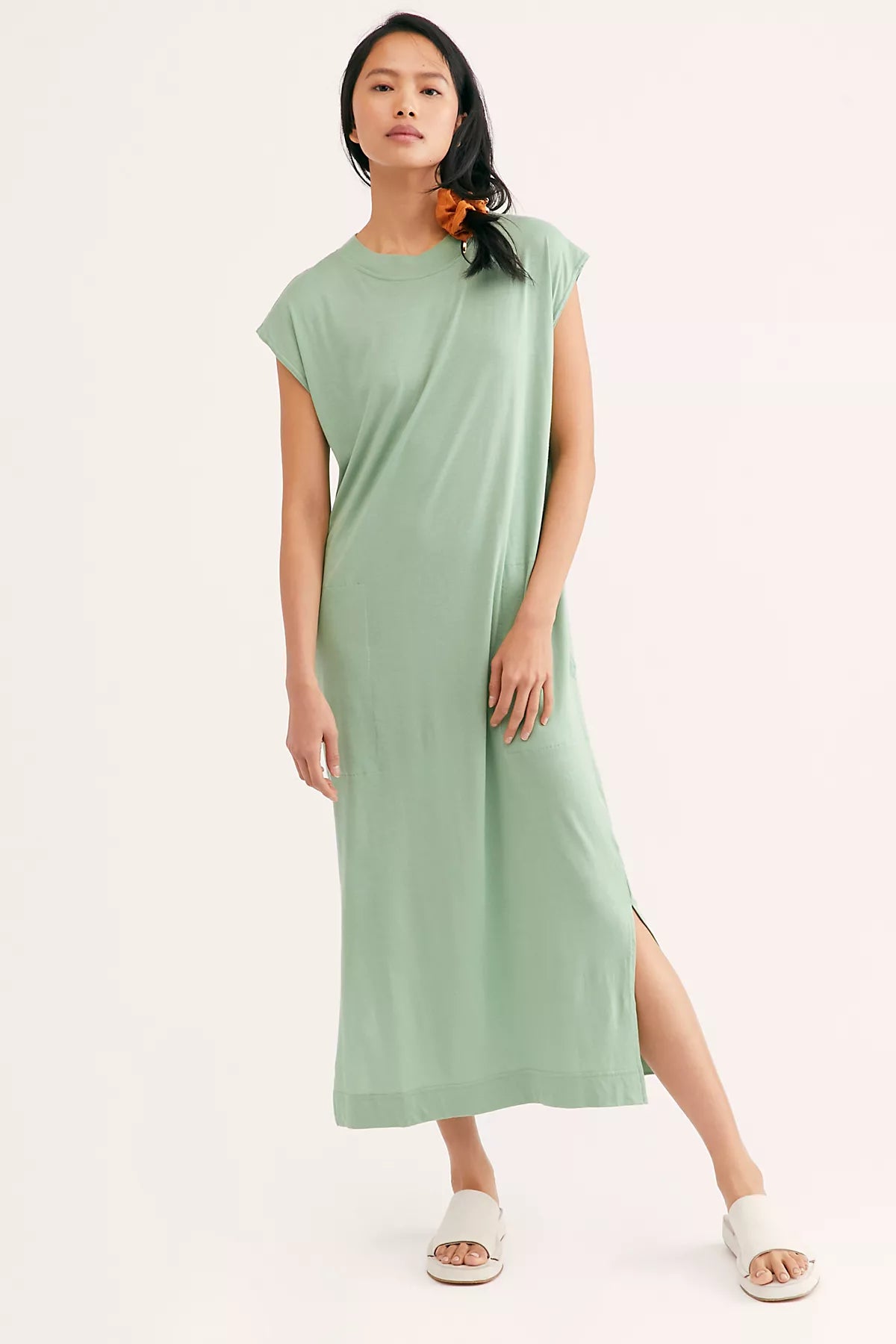 All Day Long Midi T-Shirt Dress