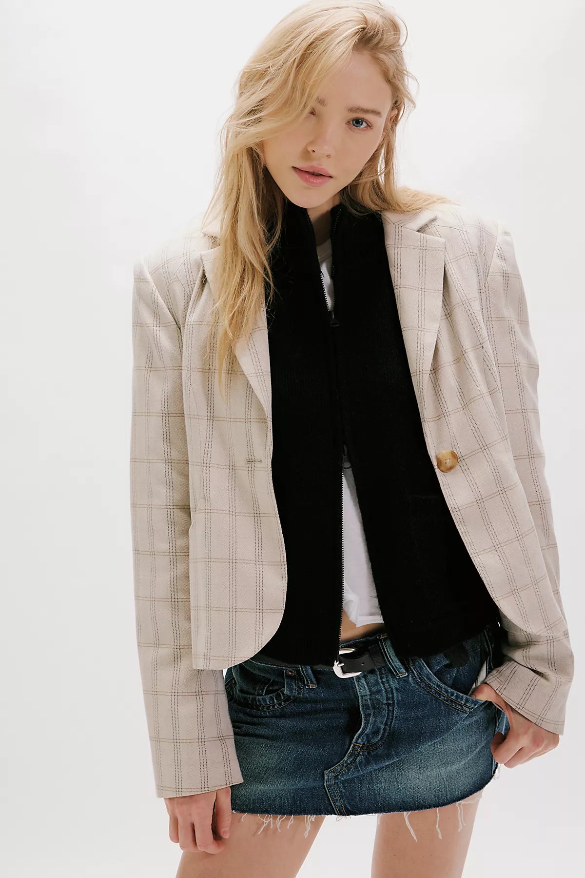 We The Free On It Zip-Up Cardigan