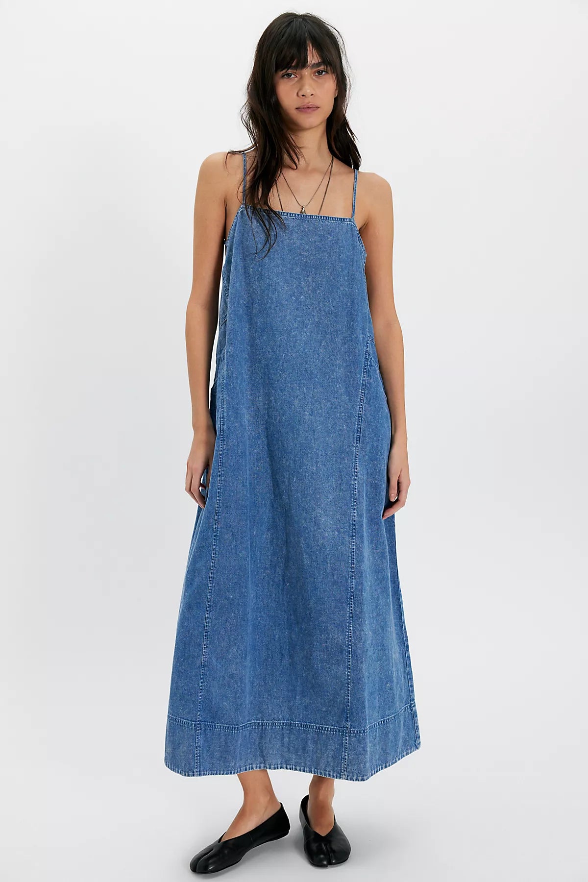 Miko Denim Midi Dress