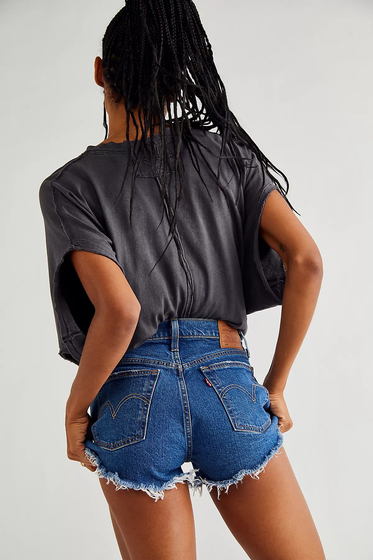 Levi’s 501 High-Rise Denim Shorts