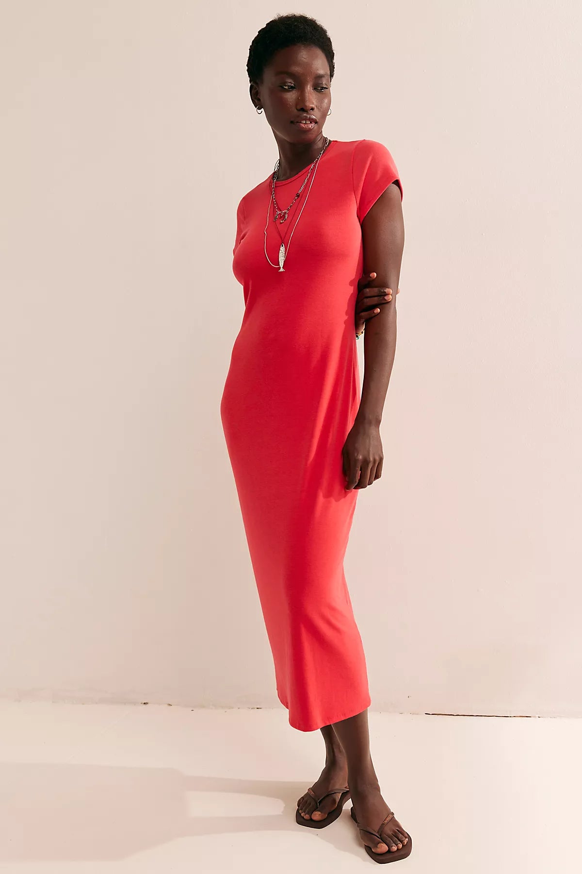 Good Feels Slim Midi Dress