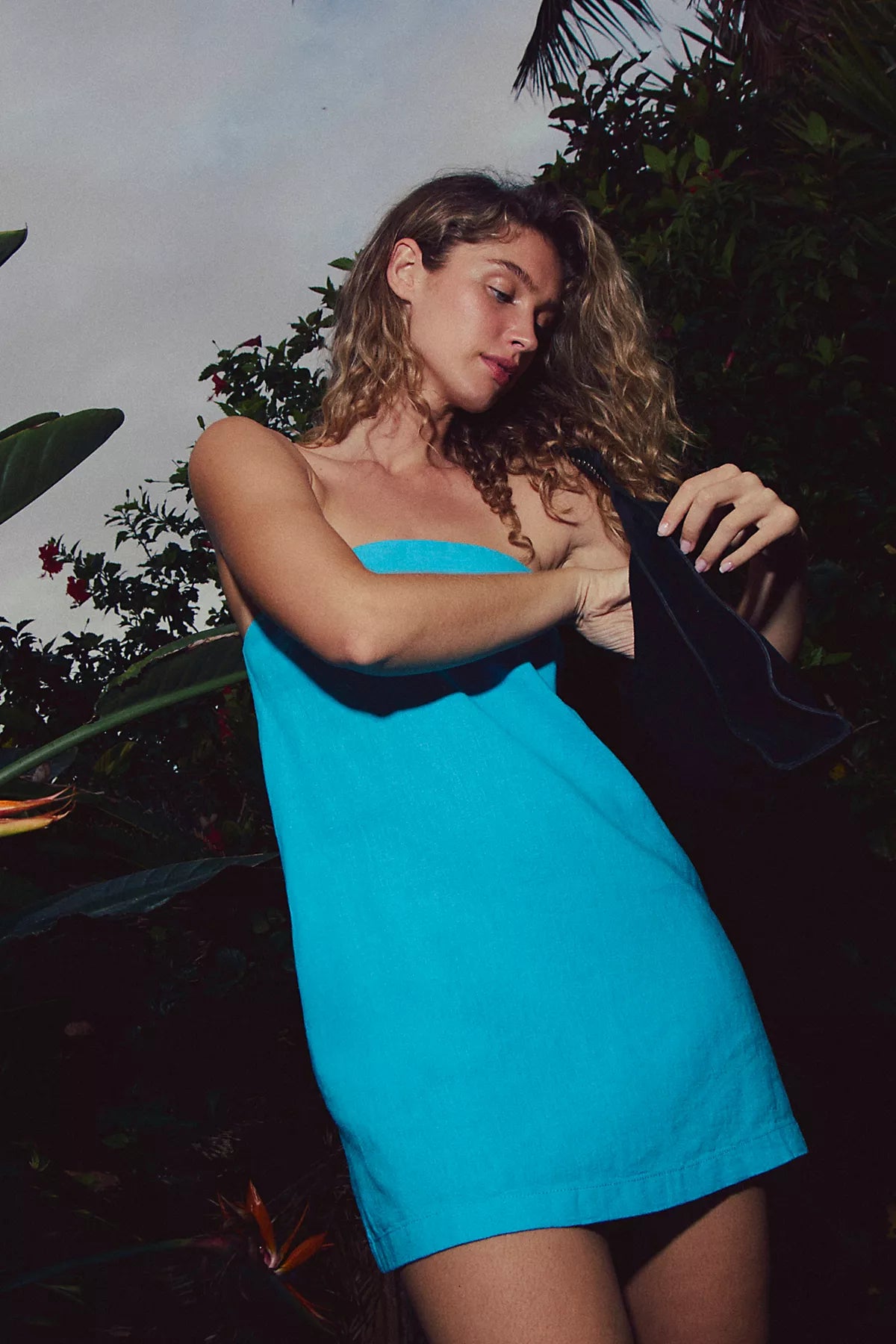 Essentially The Best Cotton-Linen Mini Dress