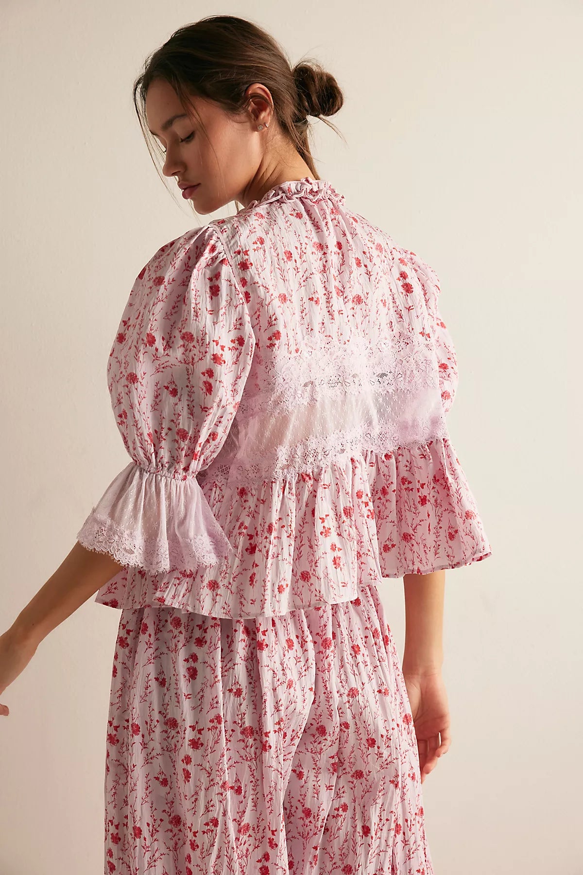 Forever Young Printed Bed Jacket