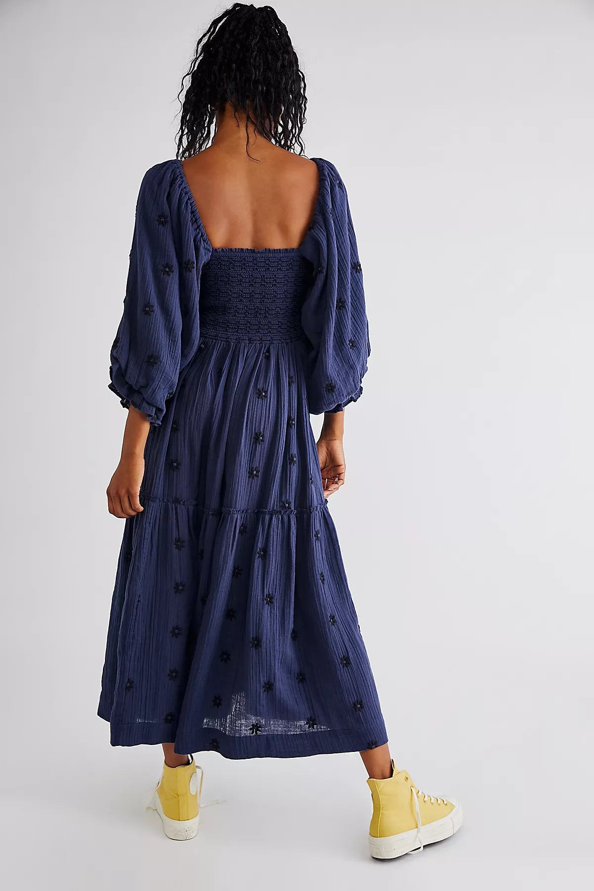 Dahlia Embroidered Maxi Dress