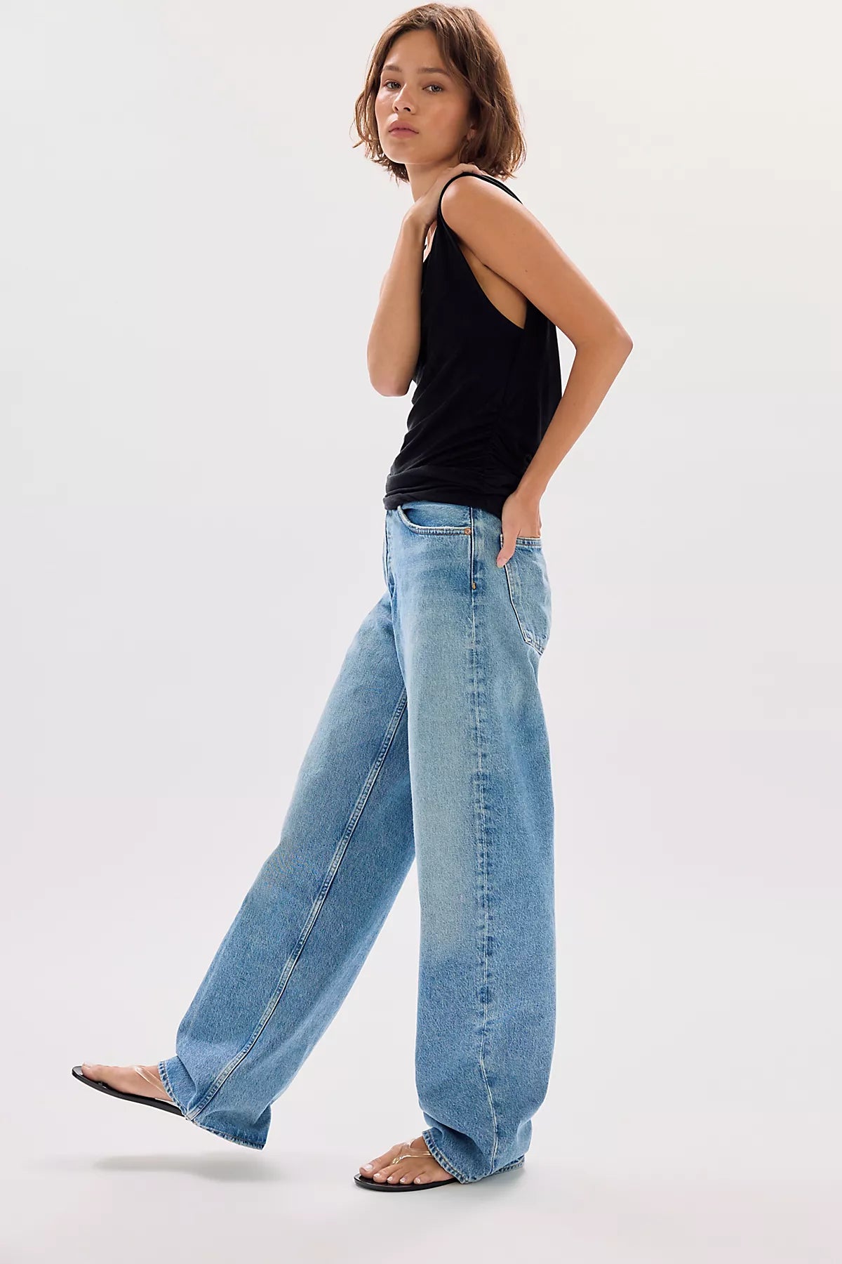 AGOLDE Long Arc Jeans