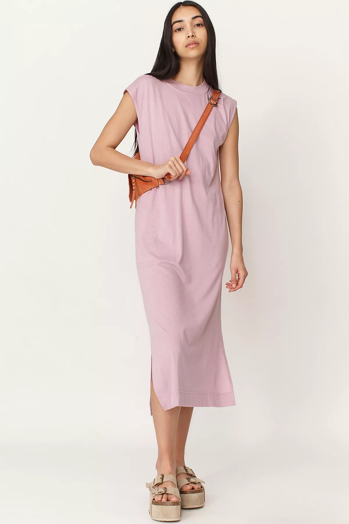 All Day Long Midi T-Shirt Dress