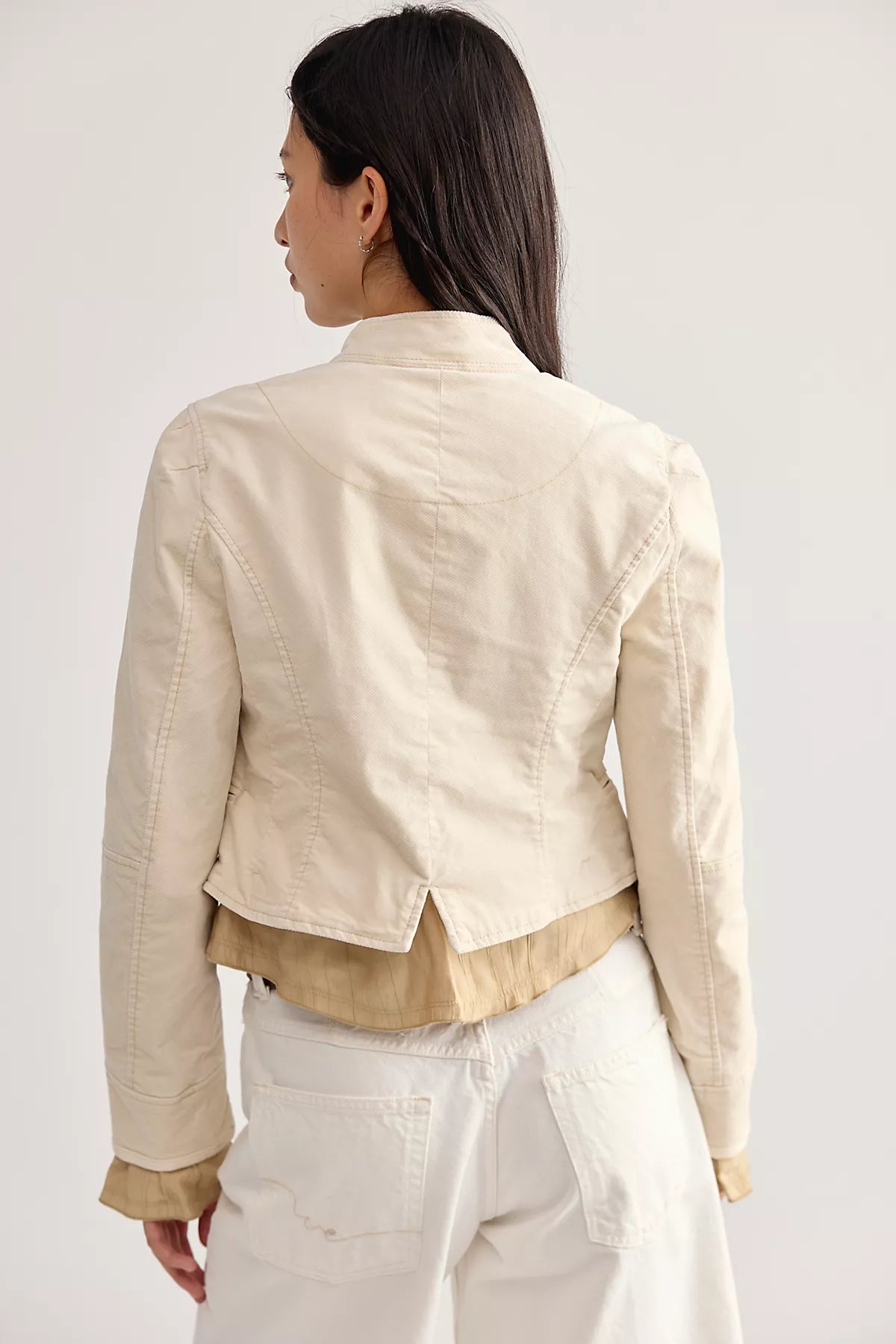 Cloud Nine Ruffle Band Jacket