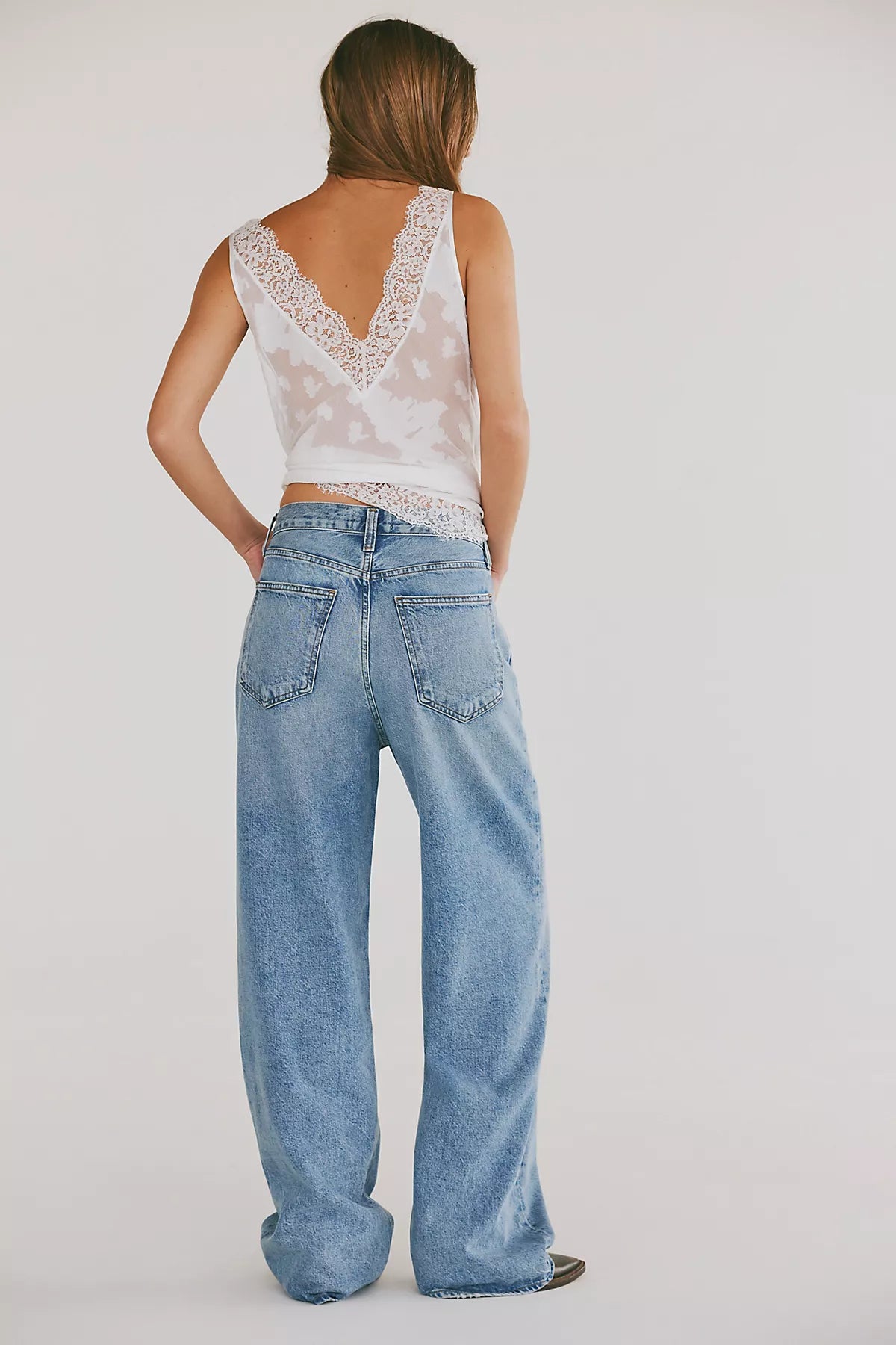 AGOLDE Low-Rise Baggy Jeans