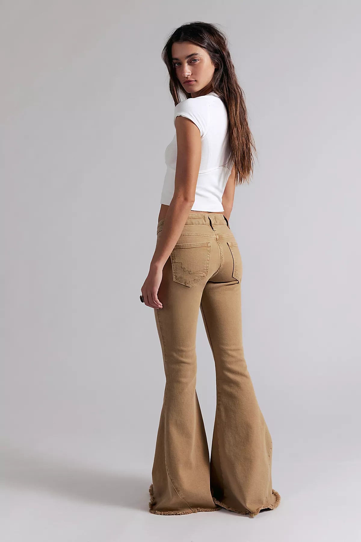 We The Free Emre Low-Rise Flare Jeans