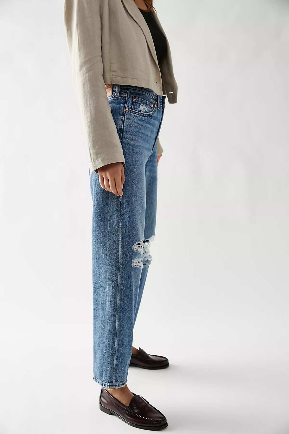 Levi's Ribcage Straight Ankle Jeans