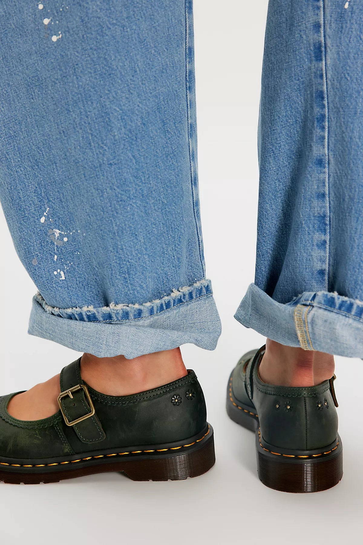 Dr. Martens Flower Mary Janes