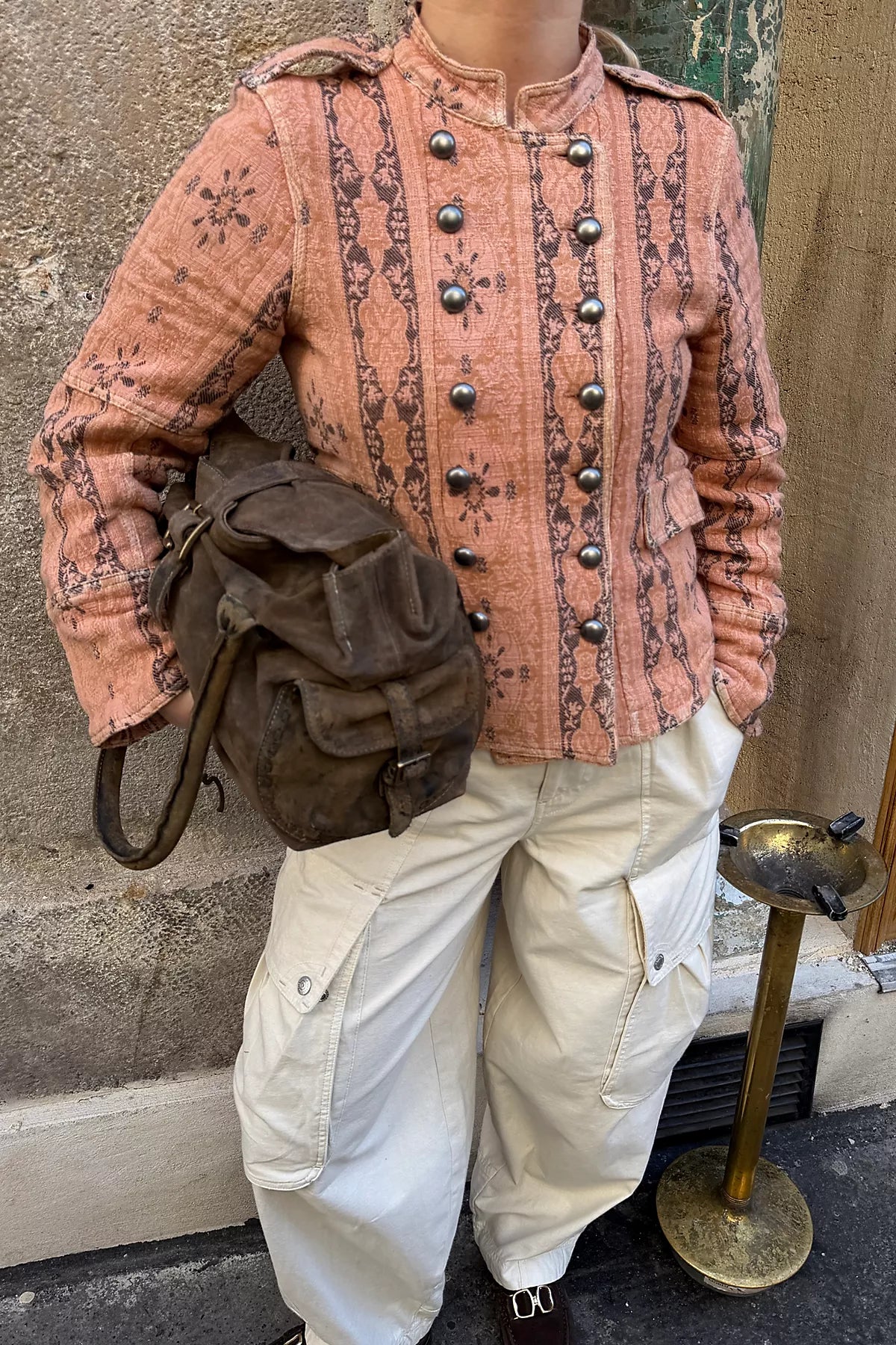 Lotty Jacquard Band Jacket