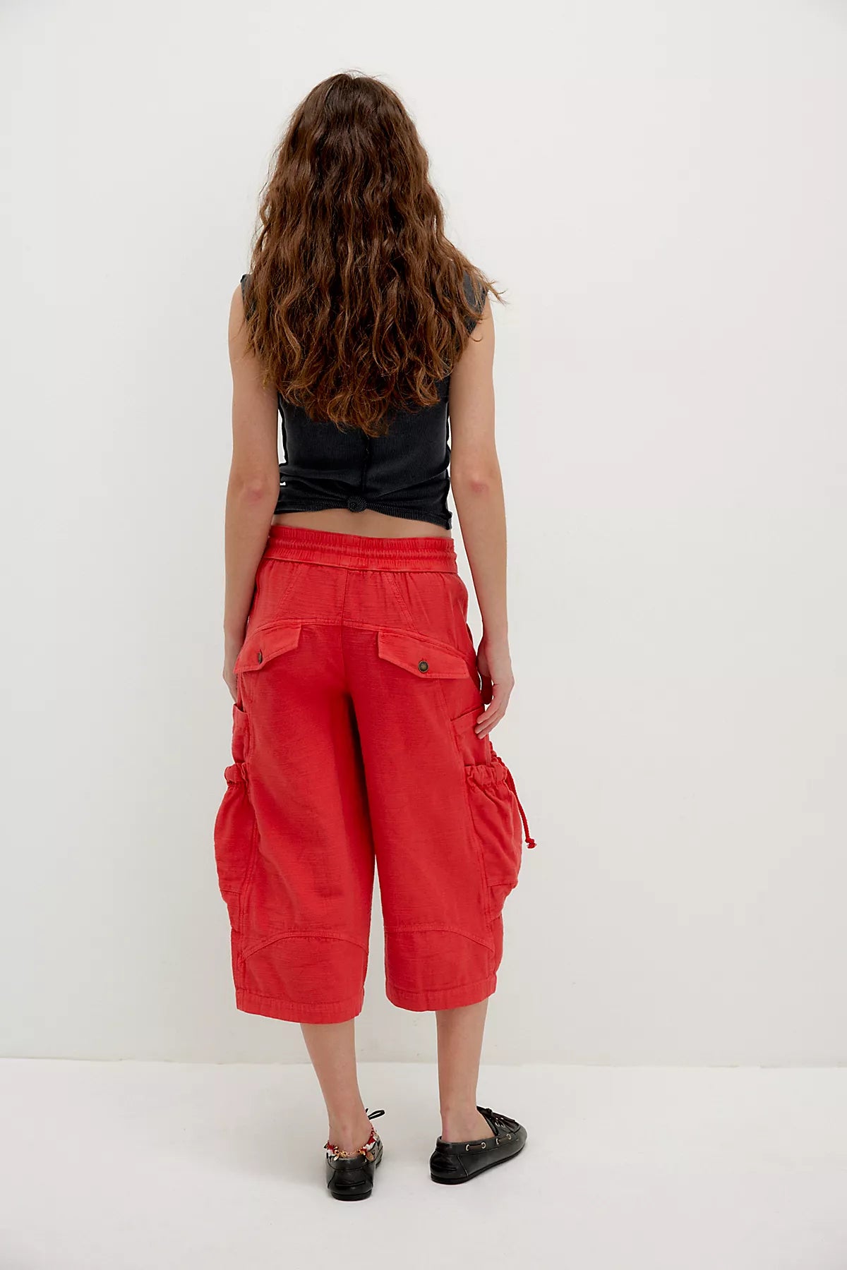 We The Free Ashton Crop Pull-On Cargo Pants