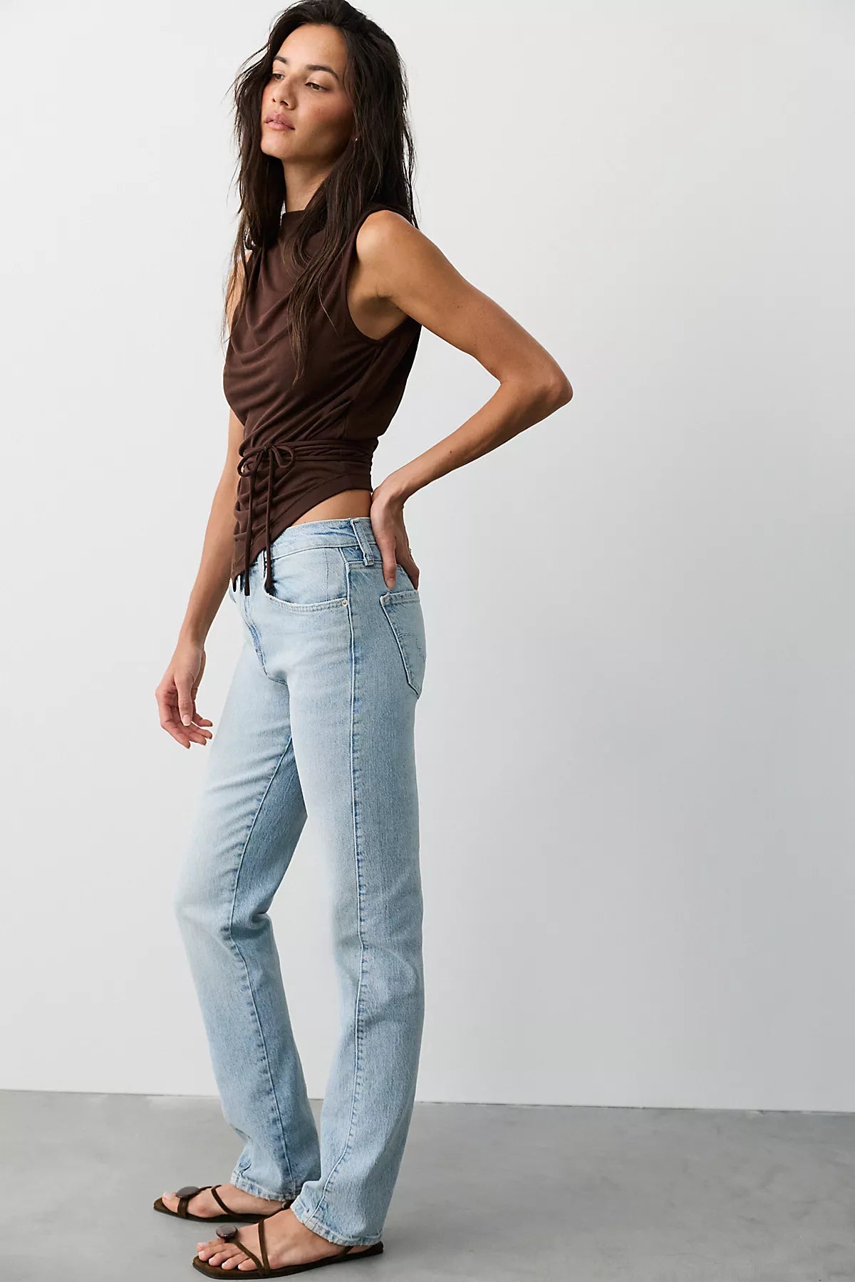 We The Free Edie High-Rise Tapered Jeans