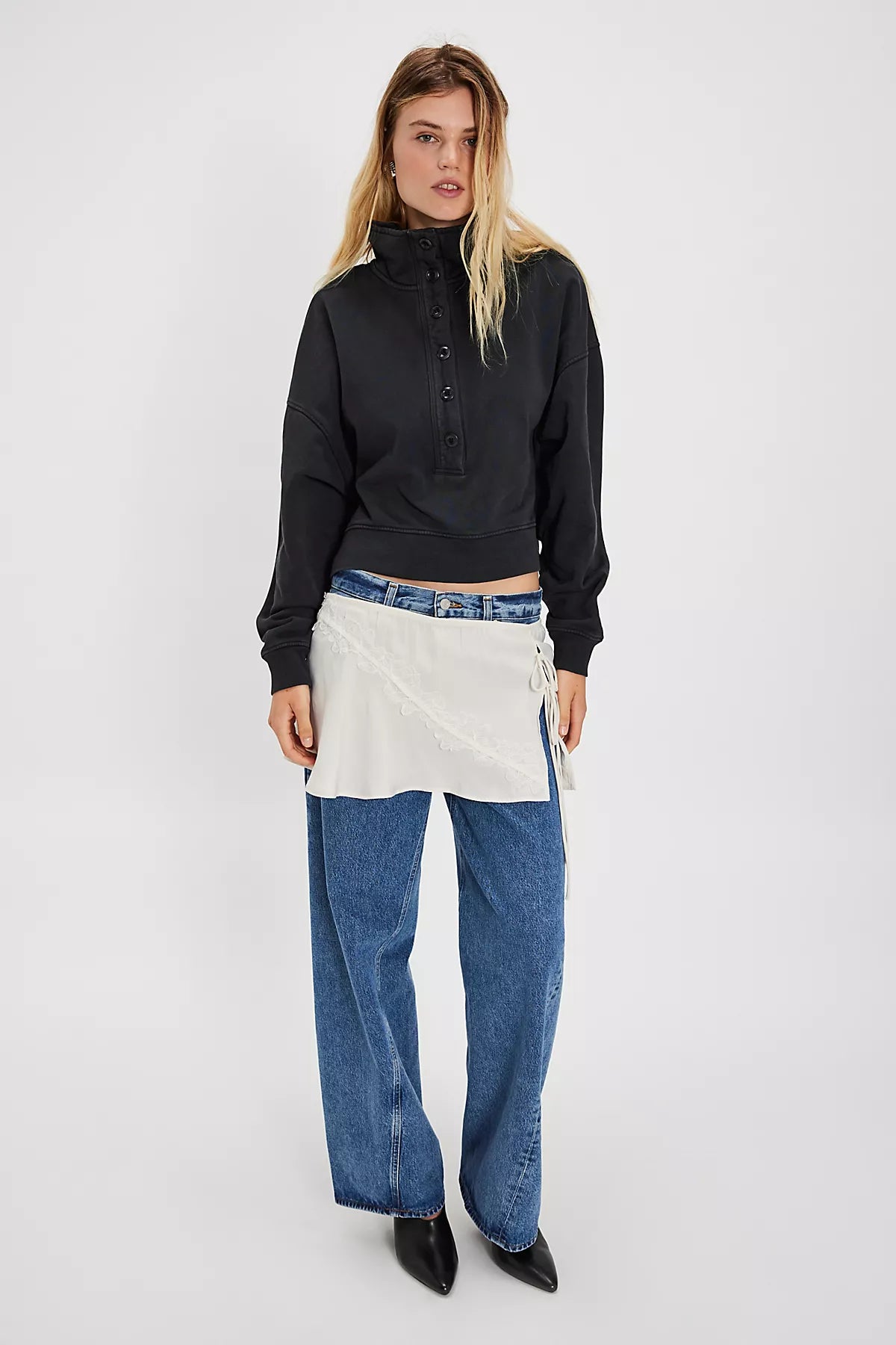 Citizens of Humanity Mirelle Funnel-Neck Sweatshirt